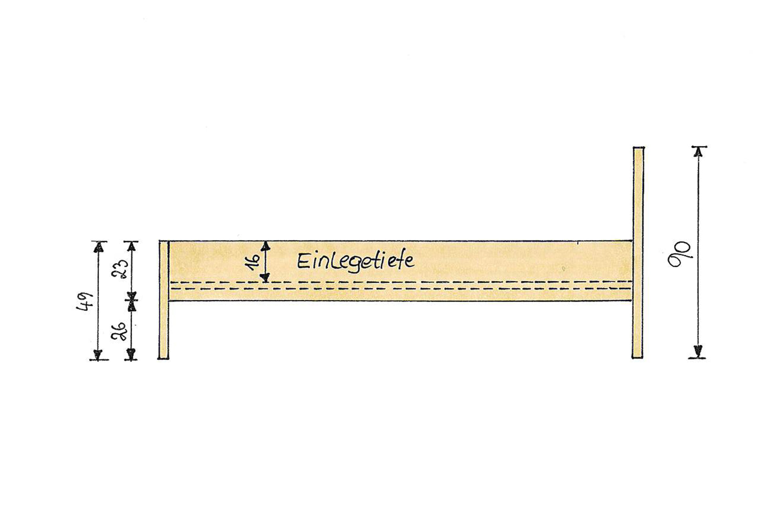 Günstiges Zirbenbett