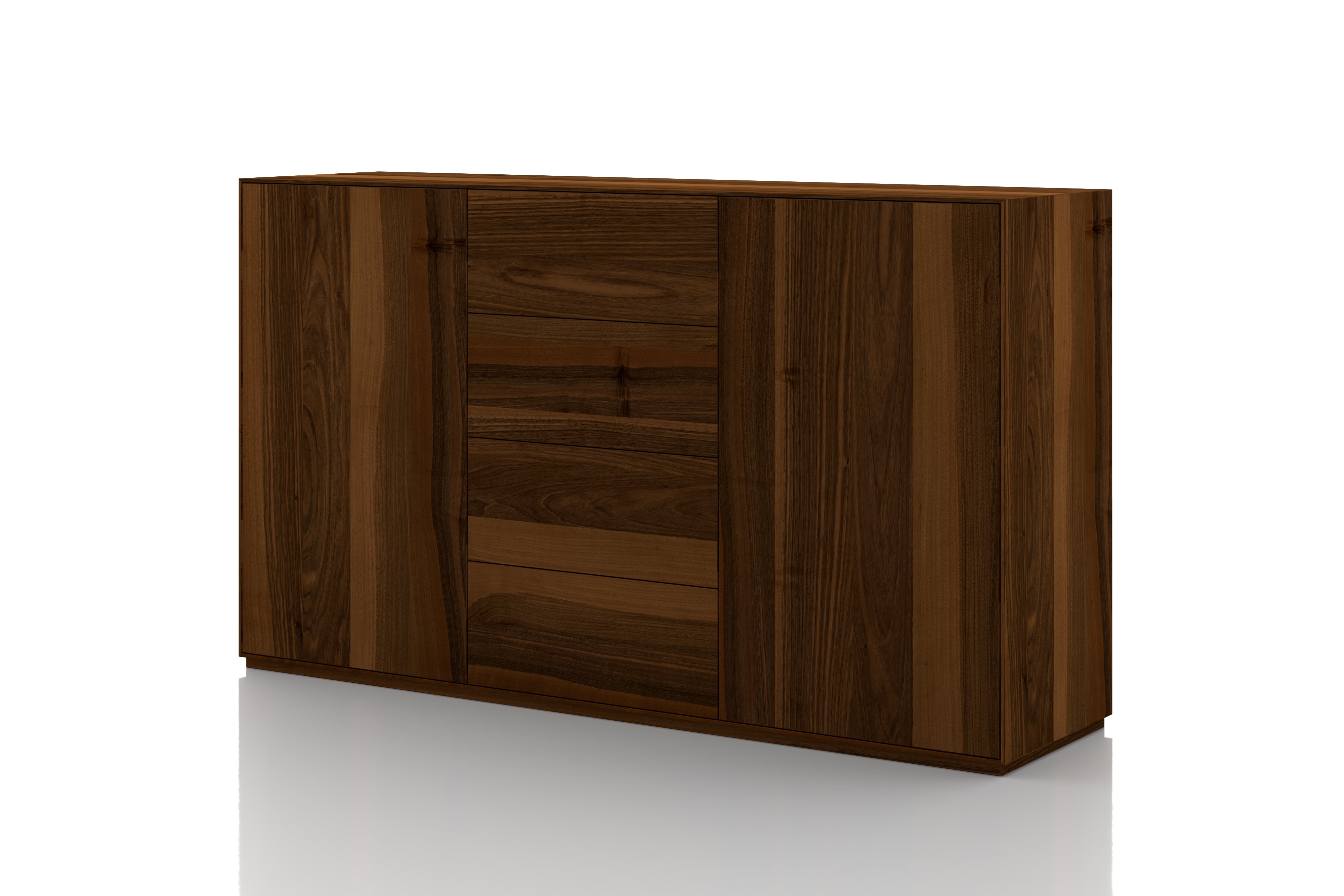 Nussbaum Kommode Marina Maxi 150 cm holz