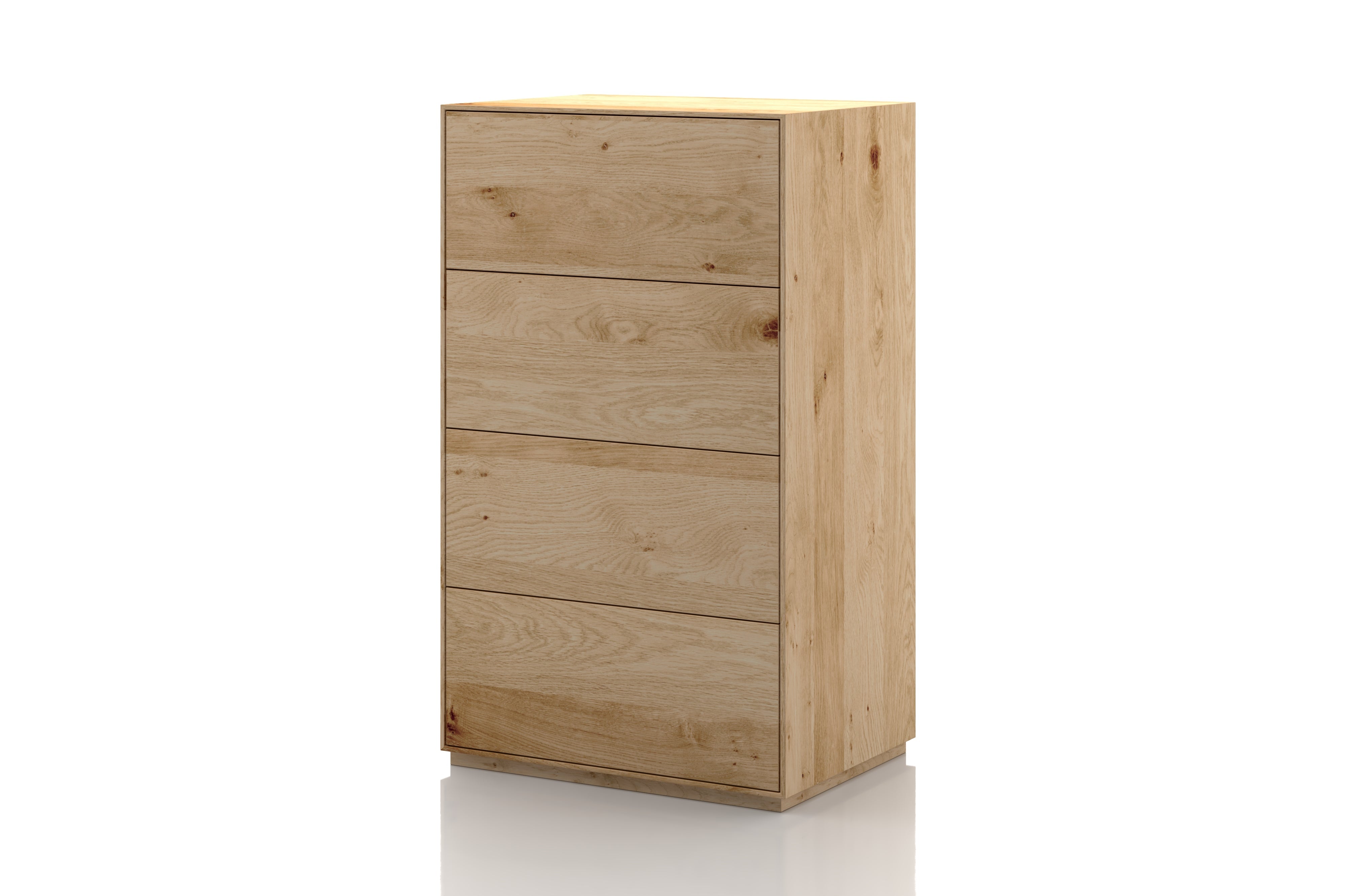 Eichenkommode Bianco Marina 50 cm holz