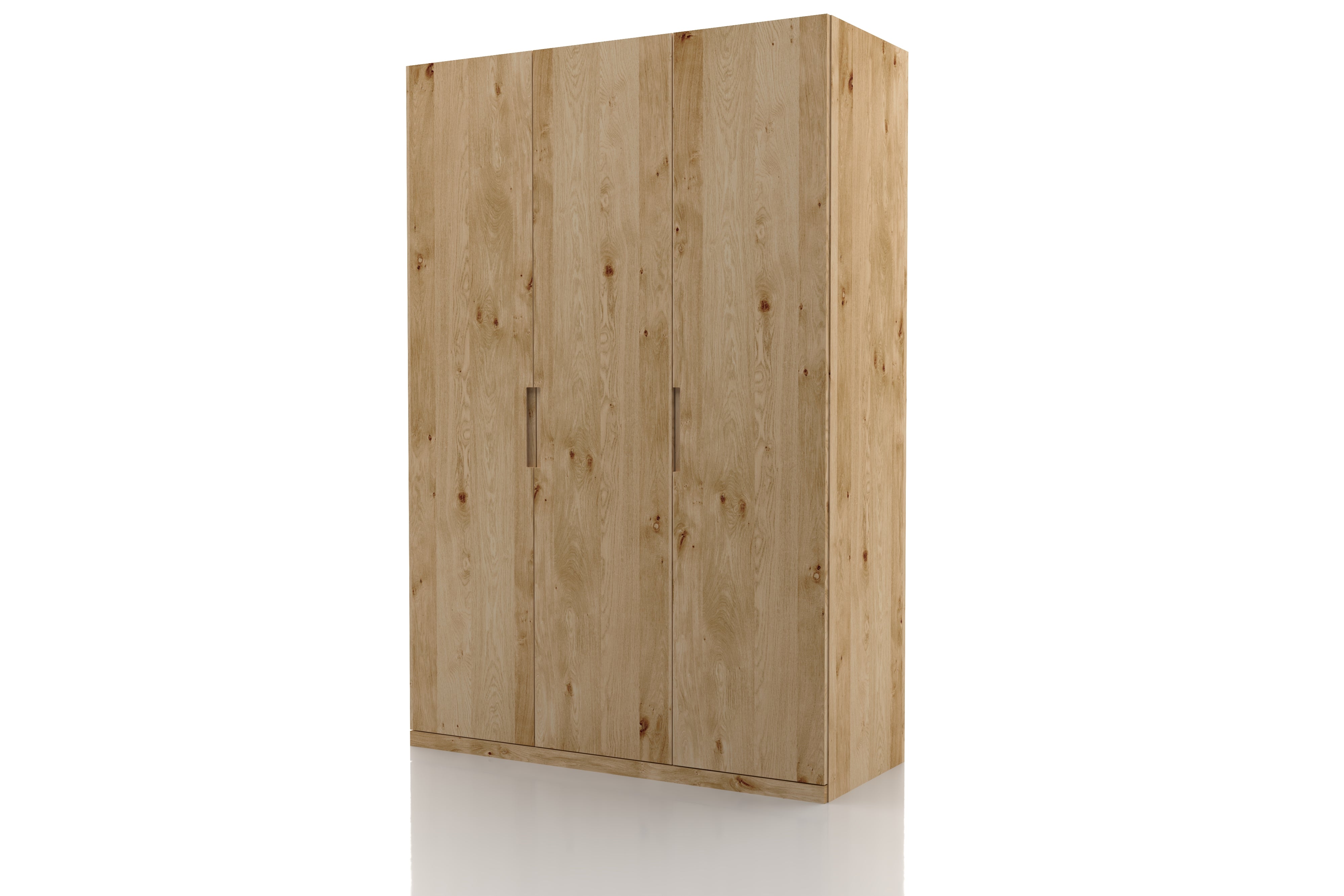 Eichenschrank Bianco Norella 3 türig ohne Laden