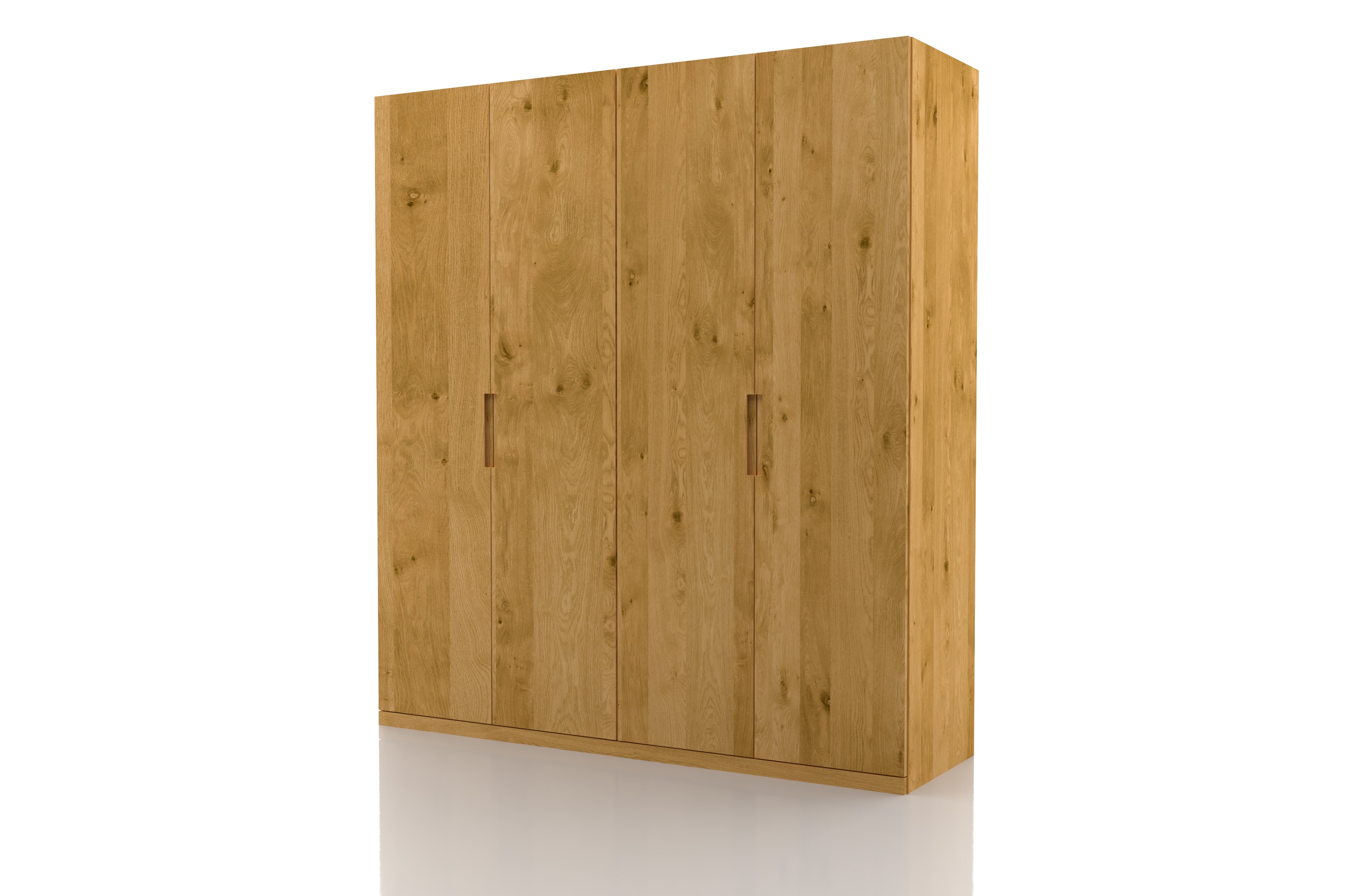 Eichenschrank Norella 4 türig ohne Laden