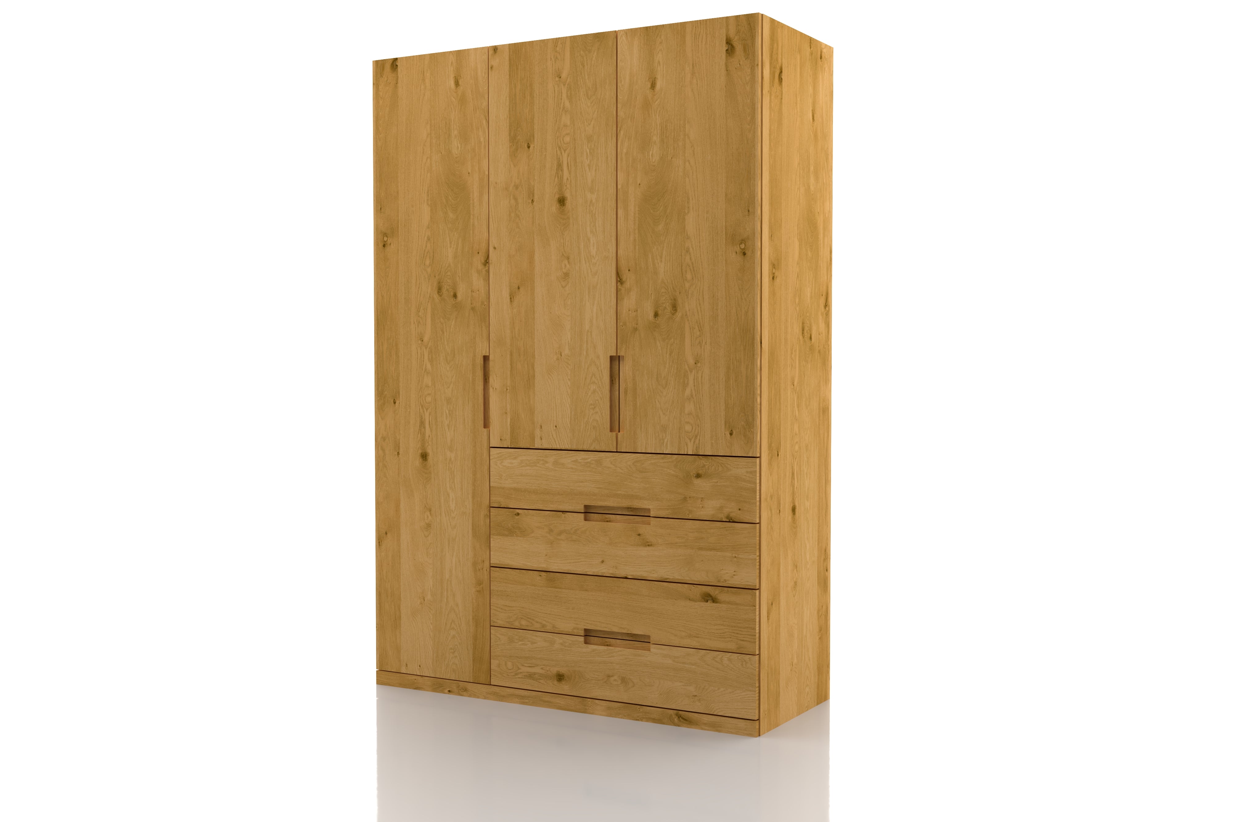 Eichenschrank Norella 3 türig mit Laden