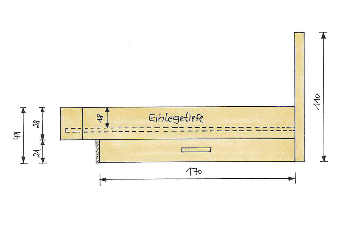 Zirbenbett Marina Maxi