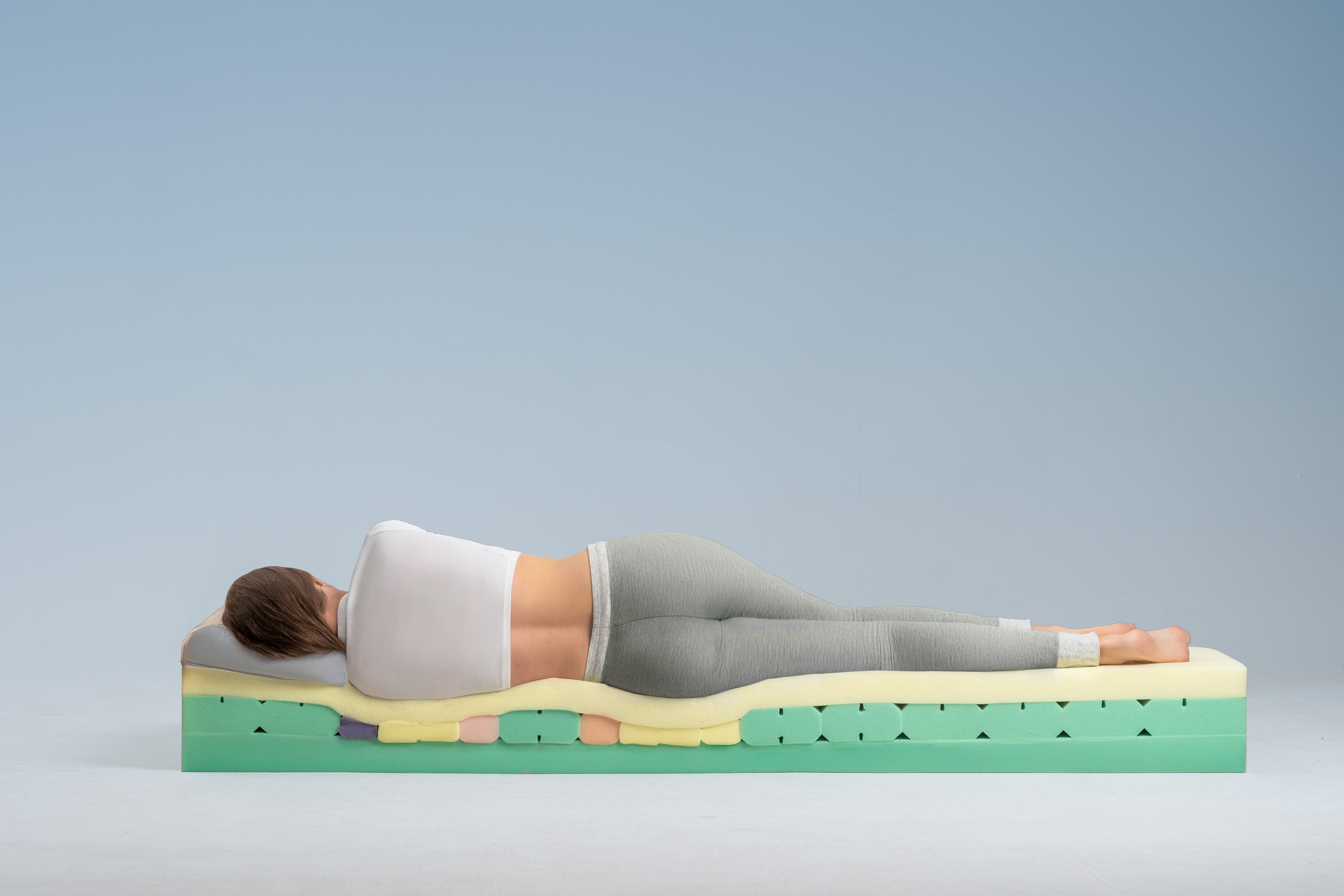 Individuell anpassbare Kuttin Matratze 90 cm für Männer