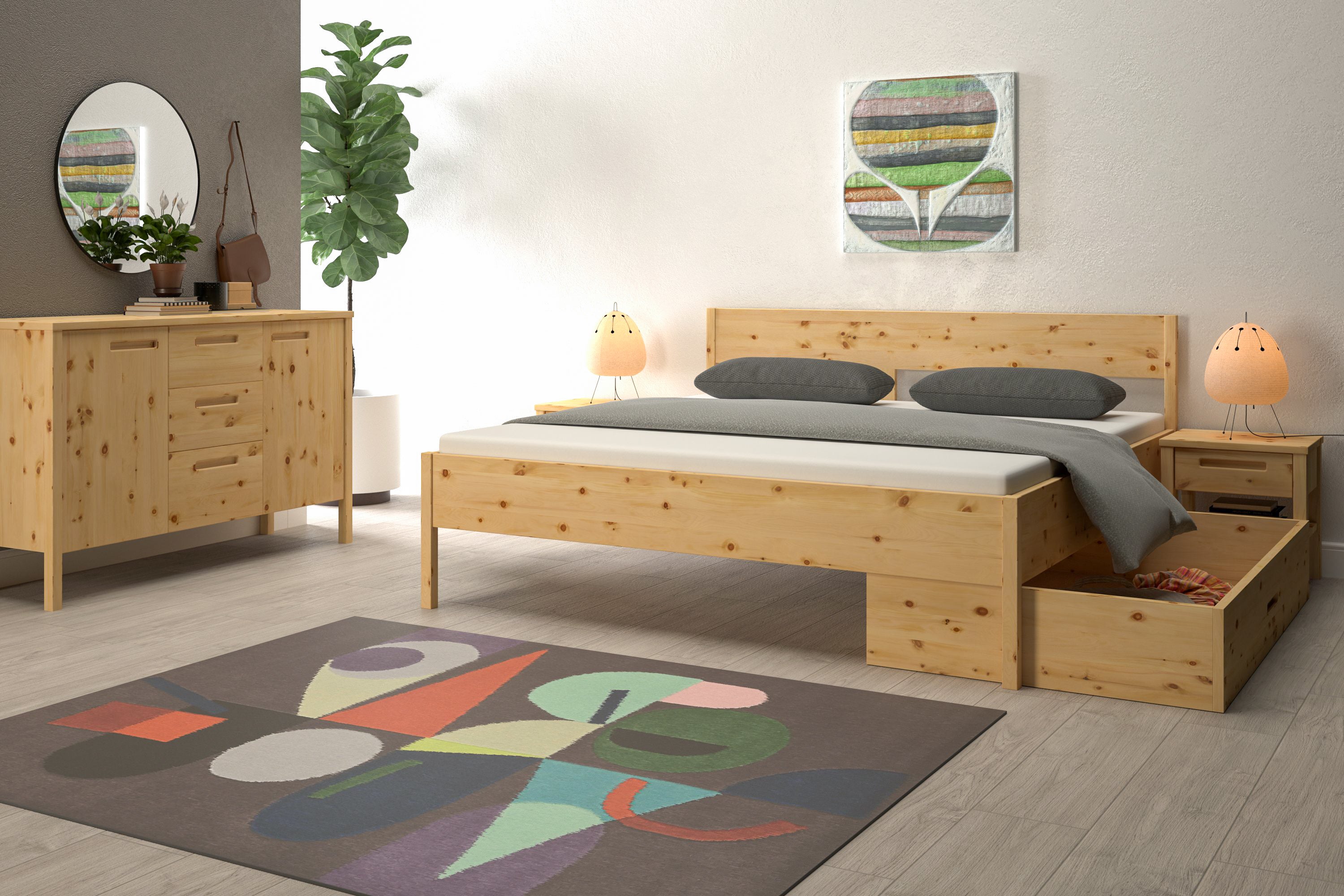 Zirbenbett Lena Maxi